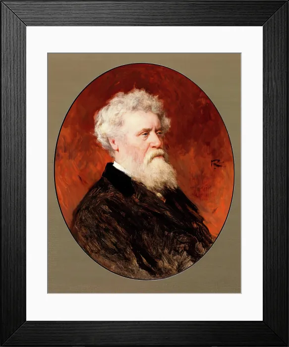 Framed Print : Sir Joseph Noel Paton, RSA, 1882. Creator: George Reid Framed Print : Sir Joseph Noel Paton, RSA, 1882. Creator: George Reid
