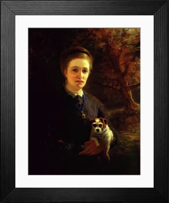 Framed Print : Mrs Farquharson of Finzean, The Artist's Stepmother, 1871. Creator: Joseph Farquharson. Mrs Farquharson of Finzean, The Artist's Stepmother, 1871. Creator: Joseph Farquharson Framed Print : Mrs Farquharson of Finzean, The Artist's Stepmother, 1871. Creator: Joseph Farquharson. Mrs Farquharson of Finzean, The Artist's Stepmother, 1871. Creator: Joseph Farquharson