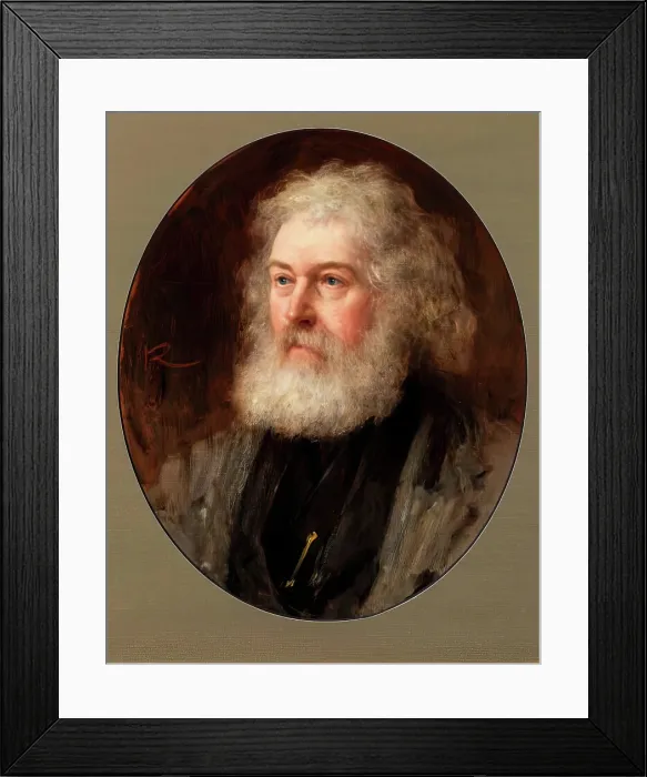 Framed Print : Sir John Steell, RSA, 1883. Creator: George Reid Framed Print : Sir John Steell, RSA, 1883. Creator: George Reid