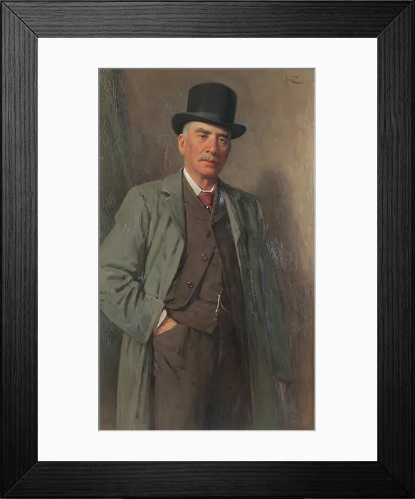 Framed Print : William Duthie of Collynie, 1907. Creator: George Reid Framed Print : William Duthie of Collynie, 1907. Creator: George Reid