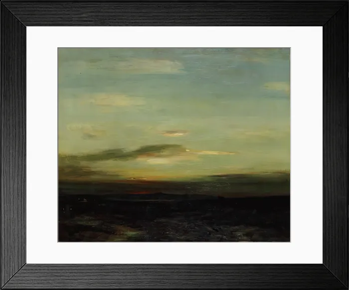 Framed Print : In Benderloch-Sunset, 1909. Creator: John Campbell Mitchell Framed Print : In Benderloch-Sunset, 1909. Creator: John Campbell Mitchell
