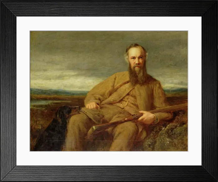 Framed Print : William Duguid, 1868. Creator: George Reid Framed Print : William Duguid, 1868. Creator: George Reid