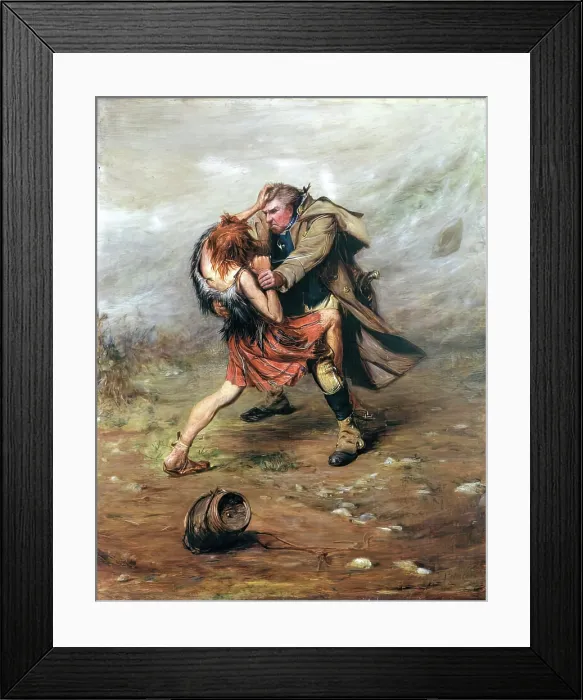 Framed Print : Tussle For The Keg, c1860s. Creator: John Pettie Framed Print : Tussle For The Keg, c1860s. Creator: John Pettie