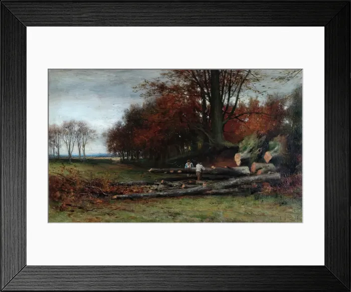 Framed Print : Autumn, 1876. Creator: George Reid Framed Print : Autumn, 1876. Creator: George Reid