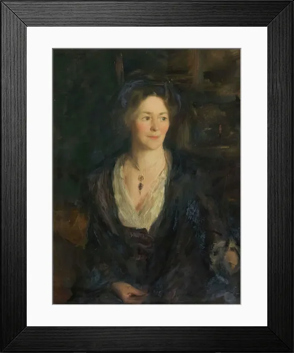 Framed Print : Alice E Macdonell, 1910. Creator: Campbell Lindsay Smith Framed Print : Alice E Macdonell, 1910. Creator: Campbell Lindsay Smith