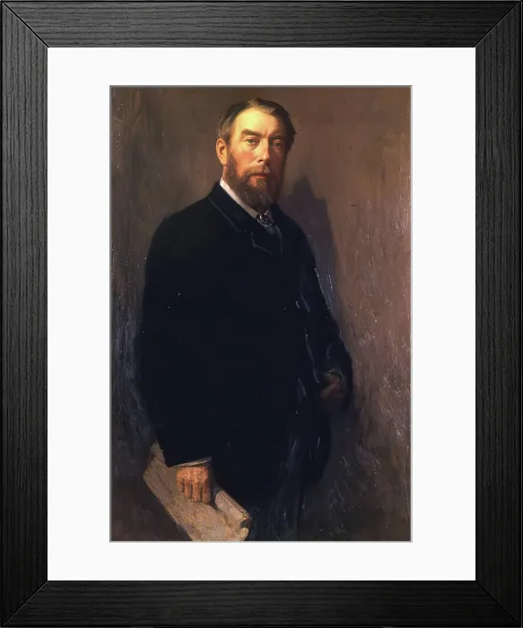 Framed Print : John Forbes White LLd, 1889. Creator: George Reid Framed Print : John Forbes White LLd, 1889. Creator: George Reid