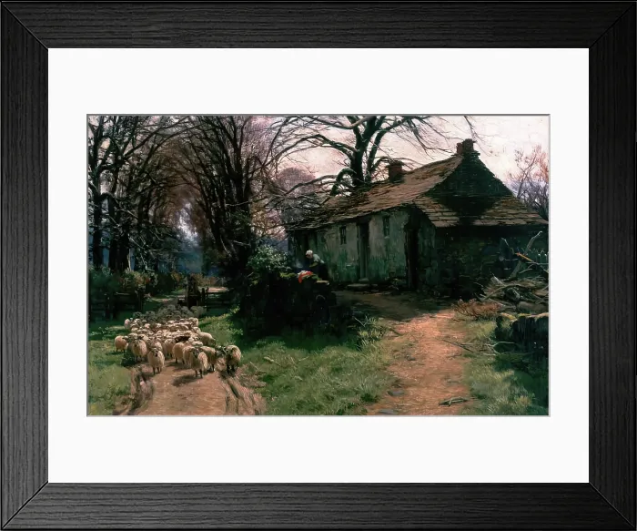 Framed Print : Entrance To Gleneagles, 1878. Creator: David Farquharson Framed Print : Entrance To Gleneagles, 1878. Creator: David Farquharson