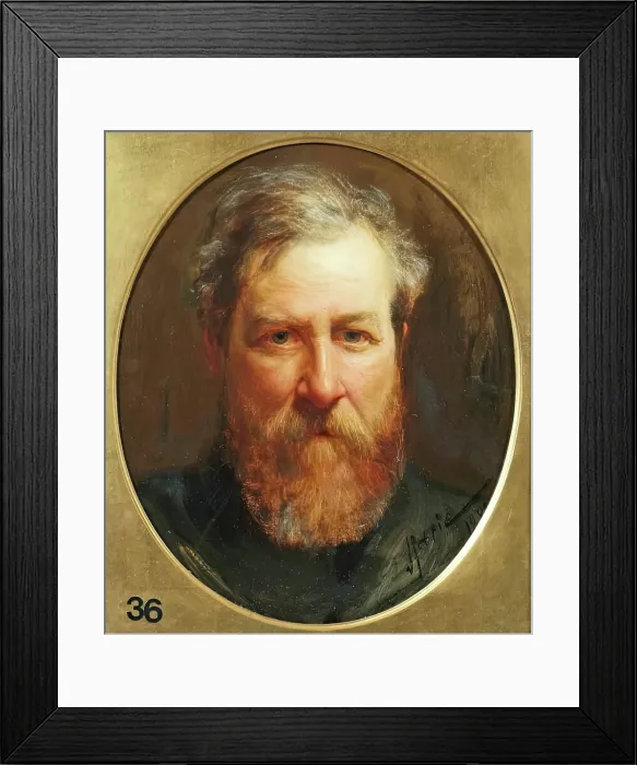 Framed Print : John Macwhirter, RA, 1882. Creator: John Pettie Framed Print : John Macwhirter, RA, 1882. Creator: John Pettie