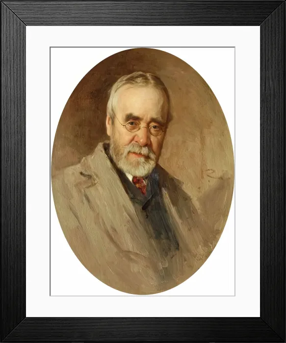Framed Print : George Barclay, 1903. Creator: George Reid Framed Print : George Barclay, 1903. Creator: George Reid