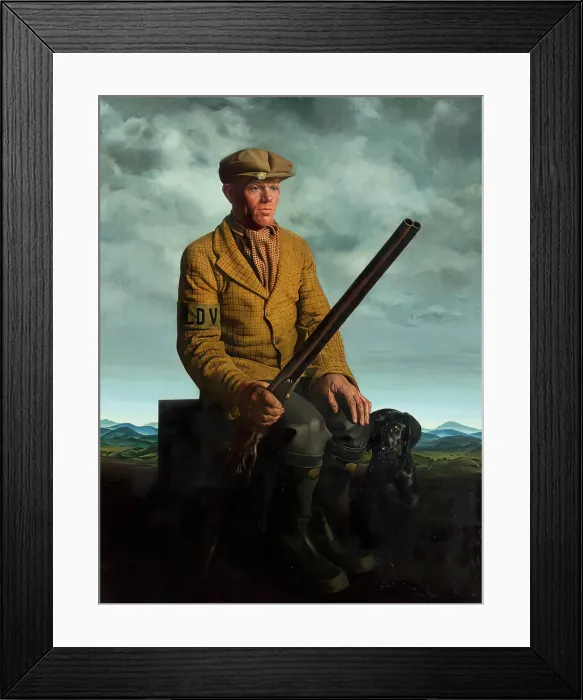 Framed Print : Local Defence Volunteer, 1939. Creator: Edward Baird Framed Print : Local Defence Volunteer, 1939. Creator: Edward Baird