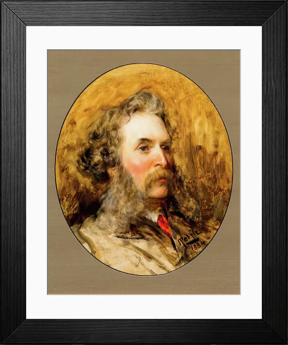 Framed Print : Thomas Faed, RA, 1884. Creator: John Pettie Framed Print : Thomas Faed, RA, 1884. Creator: John Pettie