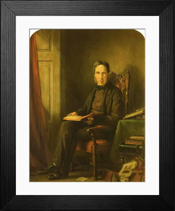 Framed Print : John Bulloch, Senr, 1864. Creator: George Reid Framed Print : John Bulloch, Senr, 1864. Creator: George Reid