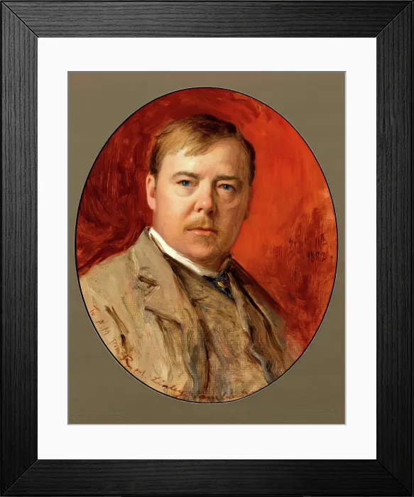 Framed Print : Linley Sambourne, 1882. Creator: George Reid Framed Print : Linley Sambourne, 1882. Creator: George Reid