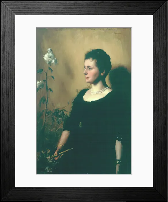 Framed Print : Mary Livesey Forbes, 1884. Creator: James Cadenhead Framed Print : Mary Livesey Forbes, 1884. Creator: James Cadenhead
