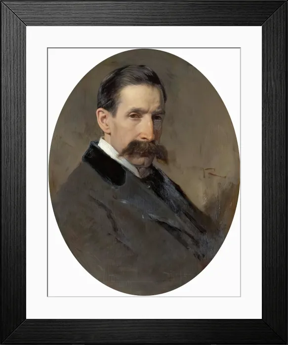 Framed Print : John W. Crombie MP, 1906. Creator: George Reid Framed Print : John W. Crombie MP, 1906. Creator: George Reid