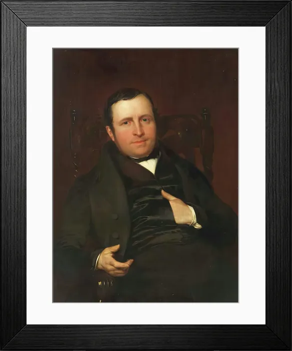 Framed Print : John Ramsay, c1840s. Creator: James William Giles Framed Print : John Ramsay, c1840s. Creator: James William Giles