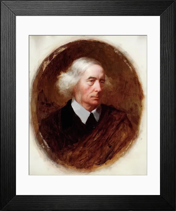 Framed Print : Professor J. Stuart Blackie, 1883. Creator: George Reid Framed Print : Professor J. Stuart Blackie, 1883. Creator: George Reid