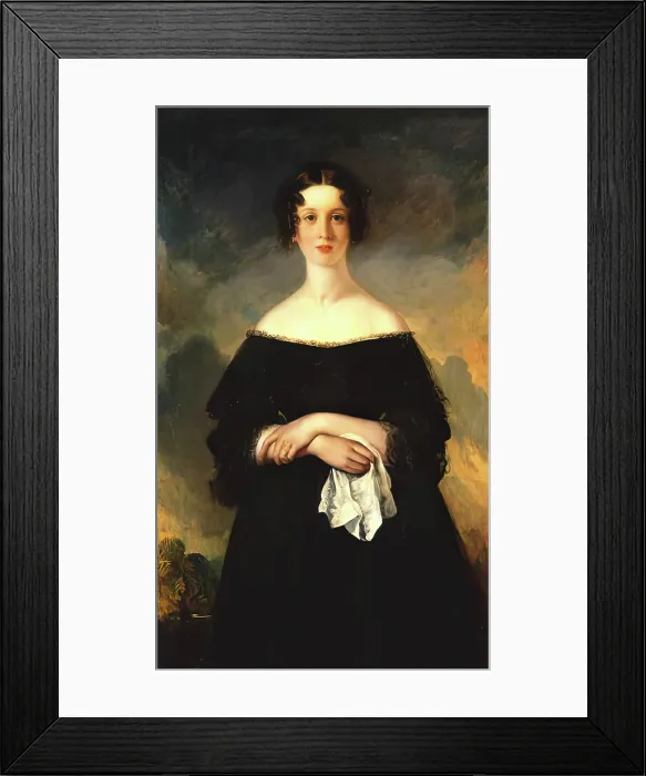 Framed Print : Isabella Cay - The Artist's Sister, c1835. Creator: William Dyce. Isabella Cay - The Artist's Sister, c1835. Creator: William Dyce Framed Print : Isabella Cay - The Artist's Sister, c1835. Creator: William Dyce. Isabella Cay - The Artist's Sister, c1835. Creator: William Dyce