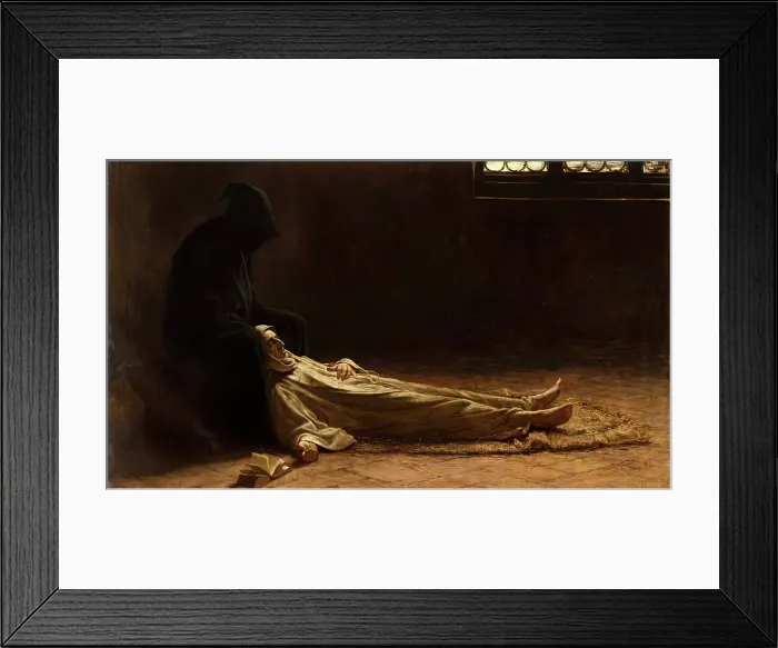 Framed Print : Savonarola's Last Sleep, 1882. Creator: George Reid. Savonarola's Last Sleep, 1882. Creator: George Reid Framed Print : Savonarola's Last Sleep, 1882. Creator: George Reid. Savonarola's Last Sleep, 1882. Creator: George Reid