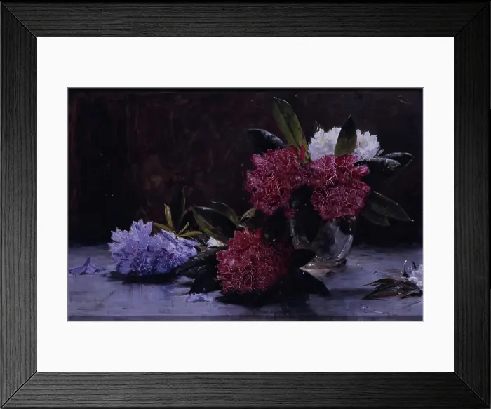 Framed Print : Rhododendrons, 1875-1899. Creator: George Reid Framed Print : Rhododendrons, 1875-1899. Creator: George Reid