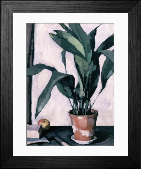 Framed Print : Aspidistra, 1927. Creator: Samuel John Peploe Framed Print : Aspidistra, 1927. Creator: Samuel John Peploe