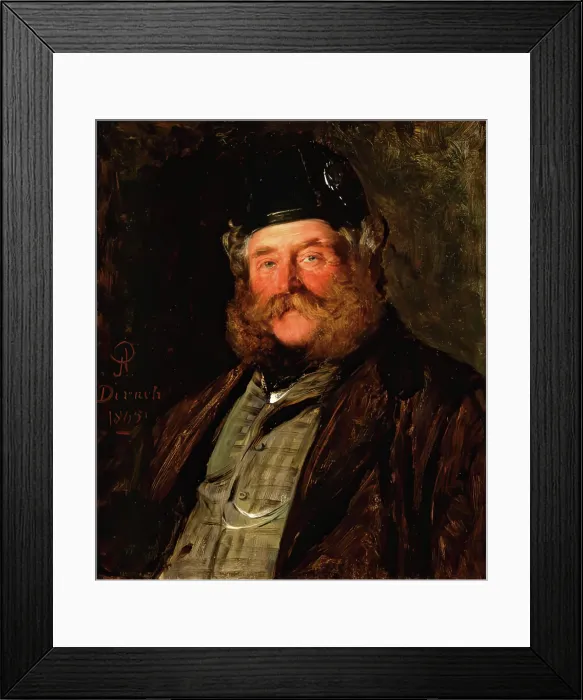 Framed Print : Donald Kennedy of Drumashie, Inverness, 1865. Creator: John Phillip Framed Print : Donald Kennedy of Drumashie, Inverness, 1865. Creator: John Phillip