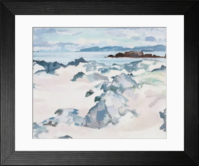 Framed Print : Iona, Grey Day, 1927. Creator: Samuel John Peploe Framed Print : Iona, Grey Day, 1927. Creator: Samuel John Peploe