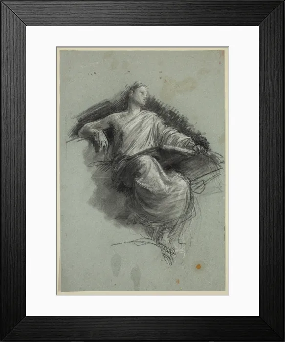 Framed Print : History, mid-19th century. Creator: Isidore Pils Framed Print : History, mid-19th century. Creator: Isidore Pils