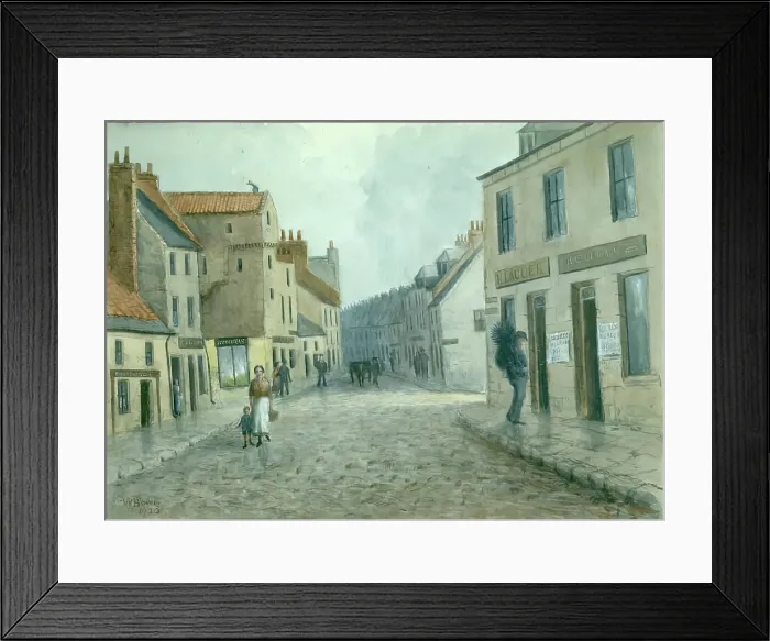 Framed Print : Gallowgate, 1922. Creator: William Bowie Framed Print : Gallowgate, 1922. Creator: William Bowie