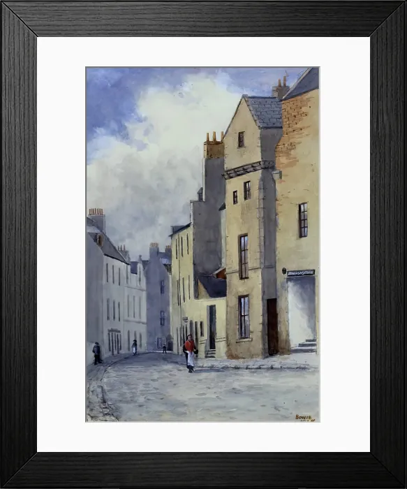 Framed Print : Shiprow, 1925. Creator: William Bowie Framed Print : Shiprow, 1925. Creator: William Bowie