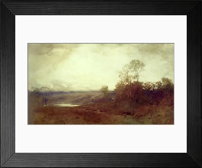 Framed Print : Autumn Sae Pensive, 1900-1924. Creator: James Cadenhead Framed Print : Autumn Sae Pensive, 1900-1924. Creator: James Cadenhead
