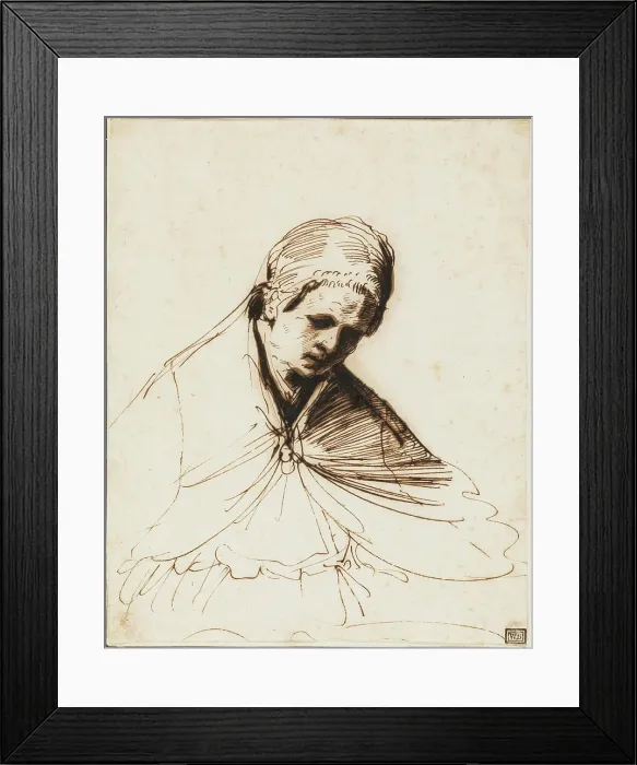 Framed Print : Pope Gregory the Great, between 1646 and 1647. Creator: Guercino Framed Print : Pope Gregory the Great, between 1646 and 1647. Creator: Guercino