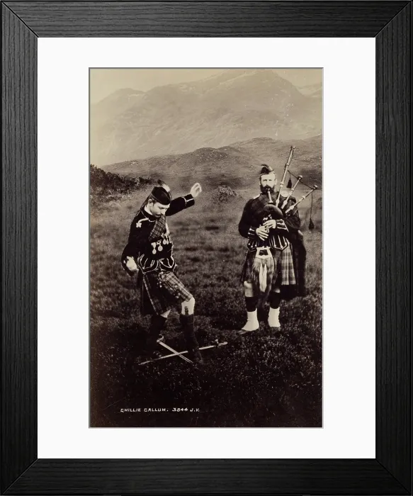 Framed Print : Chillie Callum, between 1870 and 1880. Creator: James Valentine Framed Print : Chillie Callum, between 1870 and 1880. Creator: James Valentine