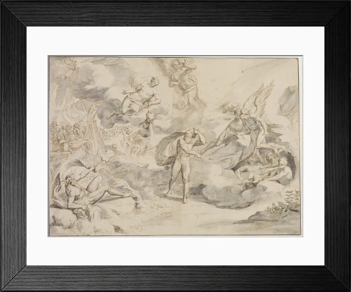 Framed Print : Aeolus Obeying Juno's Command to Create a Storm, c.between 1683 and 1684. Creator: Raymond Lafage. Aeolus Obeying Juno's Command to Create a Storm, c.between 1683 and 1684 Framed Print : Aeolus Obeying Juno's Command to Create a Storm, c.between 1683 and 1684. Creator: Raymond Lafage. Aeolus Obeying Juno's Command to Create a Storm, c.between 1683 and 1684