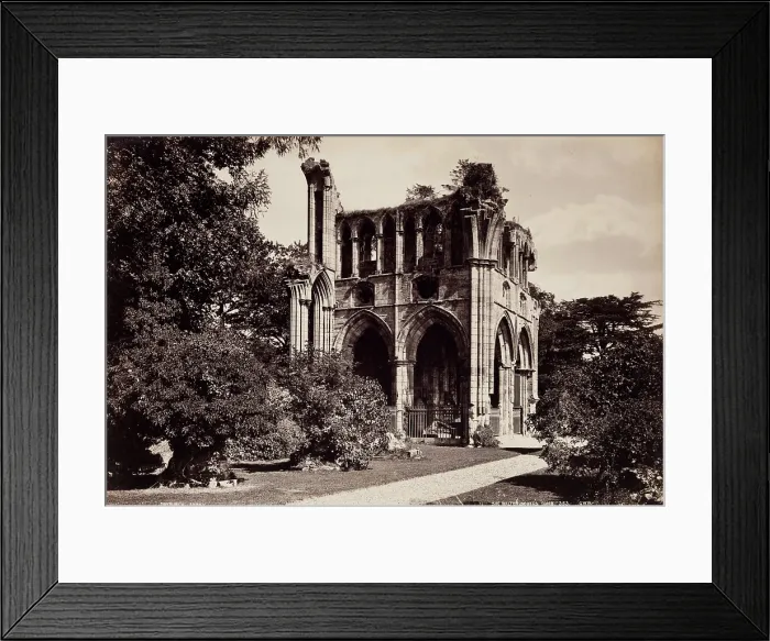 Framed Print : Sir Walter Scott's Tomb, Dryburgh Abbey, between 1870 and 1880. Creator: George Washington Wilson. Sir Walter Scott's Tomb, Dryburgh Abbey, between 1870 and 1880 Framed Print : Sir Walter Scott's Tomb, Dryburgh Abbey, between 1870 and 1880. Creator: George Washington Wilson. Sir Walter Scott's Tomb, Dryburgh Abbey, between 1870 and 1880