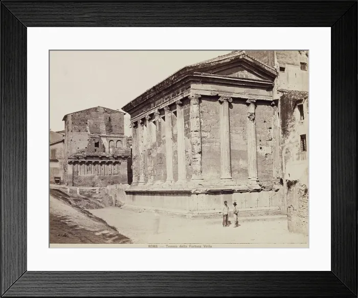 Framed Print : The Temple of Fortune, late 19th century. Creator: Unknown Framed Print : The Temple of Fortune, late 19th century. Creator: Unknown