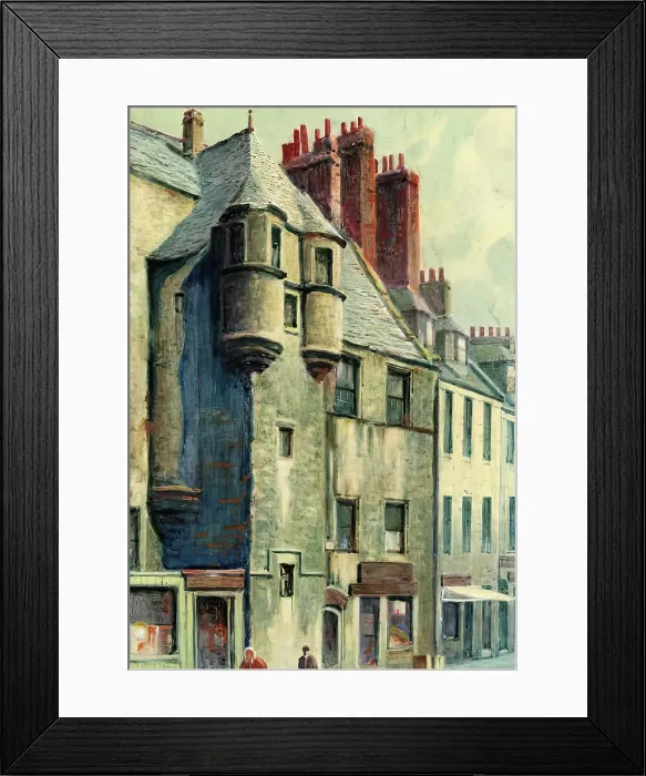 Framed Print : Jamesone's House, Schoolhill, 1898. Creator: George Gordon Burr. Jamesone's House, Schoolhill, 1898. Creator: George Gordon Burr Framed Print : Jamesone's House, Schoolhill, 1898. Creator: George Gordon Burr. Jamesone's House, Schoolhill, 1898. Creator: George Gordon Burr
