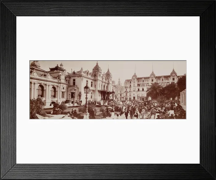 Framed Print : (Untitled, View of Nice, France), between 1880 and 1890. Creator: Jean Gilletta Framed Print : (Untitled, View of Nice, France), between 1880 and 1890. Creator: Jean Gilletta