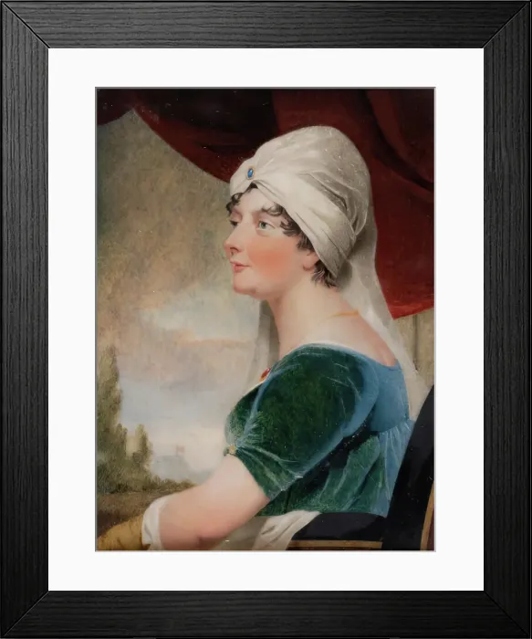 Framed Print : HRH Princess Sophia, 1807. Creator: Andrew Robertson Framed Print : HRH Princess Sophia, 1807. Creator: Andrew Robertson