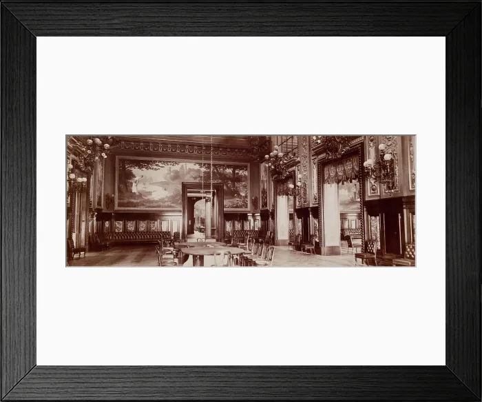 Framed Print : (Untitled, View of Interior, Nice, France), between 1880 and 1890. Creator: Jean Gilletta Framed Print : (Untitled, View of Interior, Nice, France), between 1880 and 1890. Creator: Jean Gilletta