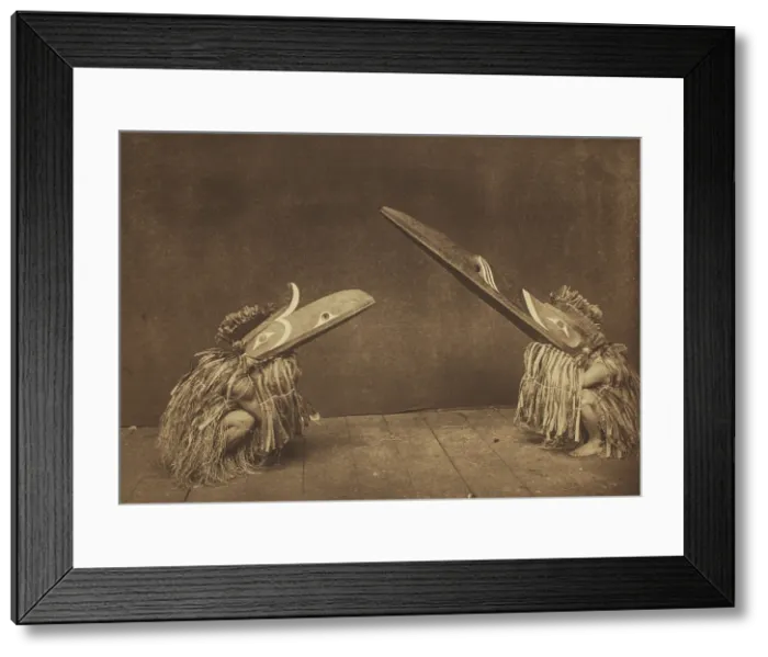 Framed Print : Kotsuis and Hohhuq, Nakoaktok, 1908, reprinted 1914. Creator: Edward Sheriff Curtis Framed Print : Kotsuis and Hohhuq, Nakoaktok, 1908, reprinted 1914. Creator: Edward Sheriff Curtis