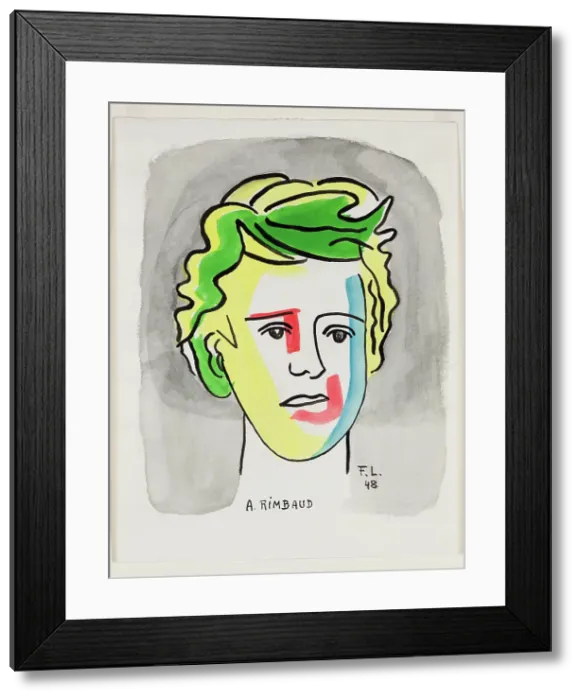 Framed Print : Rimbaud, 1948. Creator: Fernand Leger Framed Print : Rimbaud, 1948. Creator: Fernand Leger