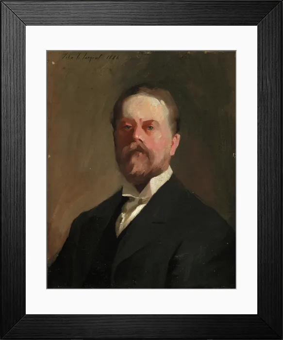 Framed Print : Self Portrait, early 20th century. Creator: Unknown Framed Print : Self Portrait, early 20th century. Creator: Unknown