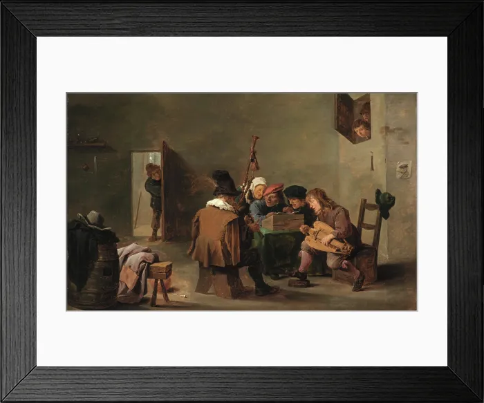 Framed Print : The Boors Concert, early 1640s. Creator: David Teniers II. The Boors Concert, early 1640s. Creator: David Teniers II Framed Print : The Boors Concert, early 1640s. Creator: David Teniers II. The Boors Concert, early 1640s. Creator: David Teniers II