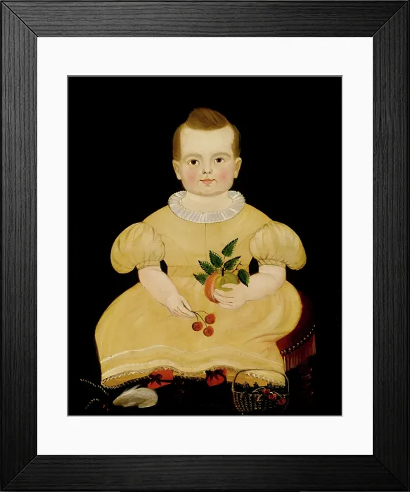 Framed Print : John Sherburne, c1840. Creator: Unknown Framed Print : John Sherburne, c1840. Creator: Unknown