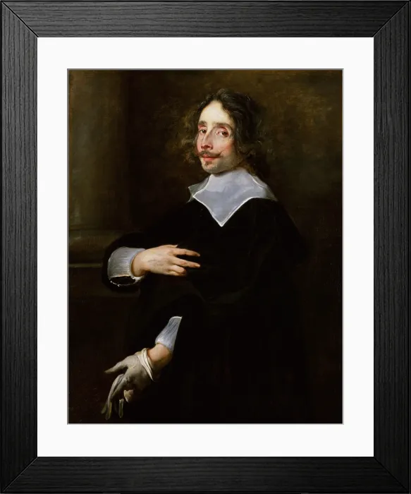 Framed Print : Young Man, c1650. Creator: Jan Cossiers Framed Print : Young Man, c1650. Creator: Jan Cossiers