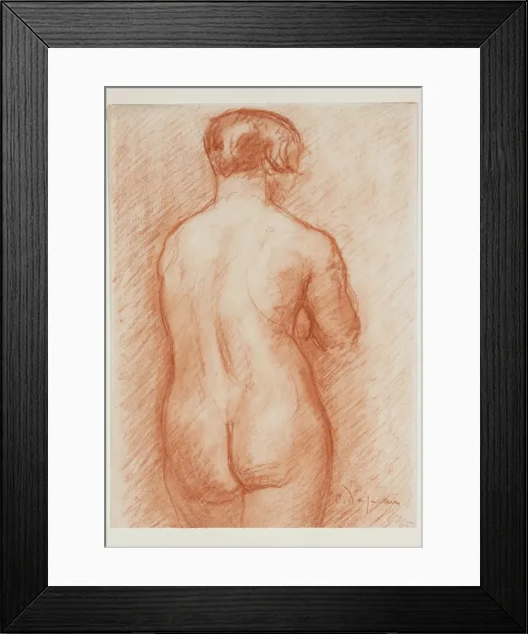 Framed Print : Nude, between 1874 and 1946. Creator: Charles Despiau Framed Print : Nude, between 1874 and 1946. Creator: Charles Despiau