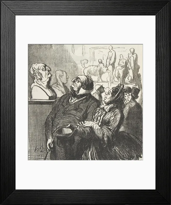 Framed Print : Il n'y a pas a dire, c'est bien moi, c'est bien mon galbe... 1864 Framed Print : Il n'y a pas a dire, c'est bien moi, c'est bien mon galbe... 1864