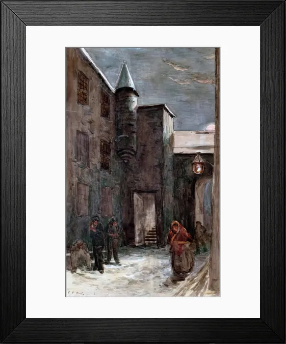 Framed Print : Skene's House, c1894. Creator: George Gordon Burr. Skene's House, c1894. Creator: George Gordon Burr Framed Print : Skene's House, c1894. Creator: George Gordon Burr. Skene's House, c1894. Creator: George Gordon Burr