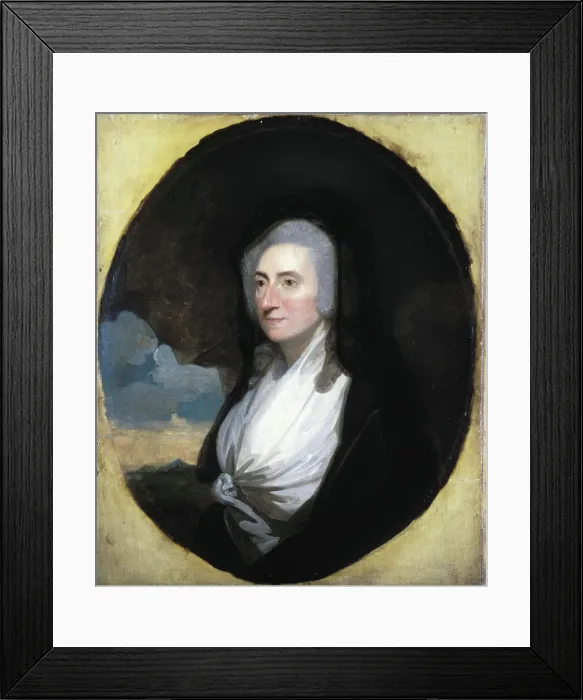 Framed Print : A Woman, c1785. Creator: Unknown Framed Print : A Woman, c1785. Creator: Unknown
